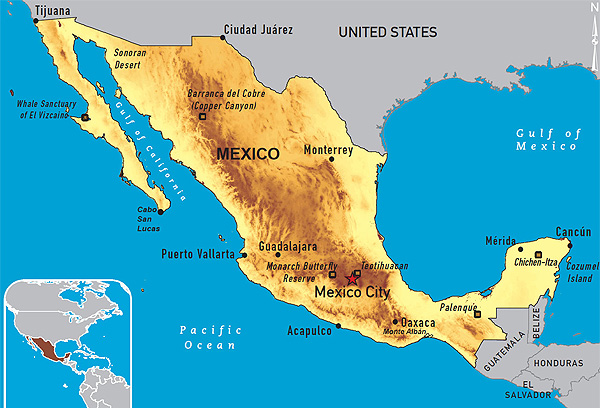 Мексика - общая информация о стране